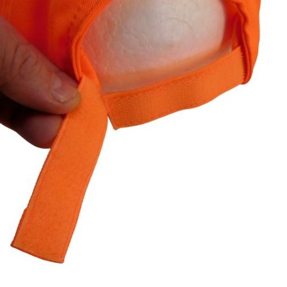 Gander Mountain Blaze Orange Adjustable Baseball Cap Hat - Picture 8 of 8